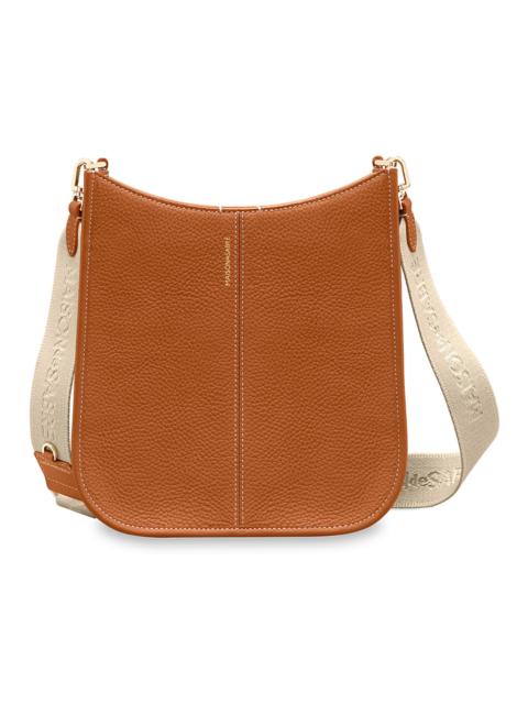 MAISON de SABRÉ Women's Leather Saddle Bag - Pecan Brown