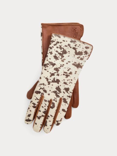 Polo Ralph Lauren Haircalf-Leather Gloves