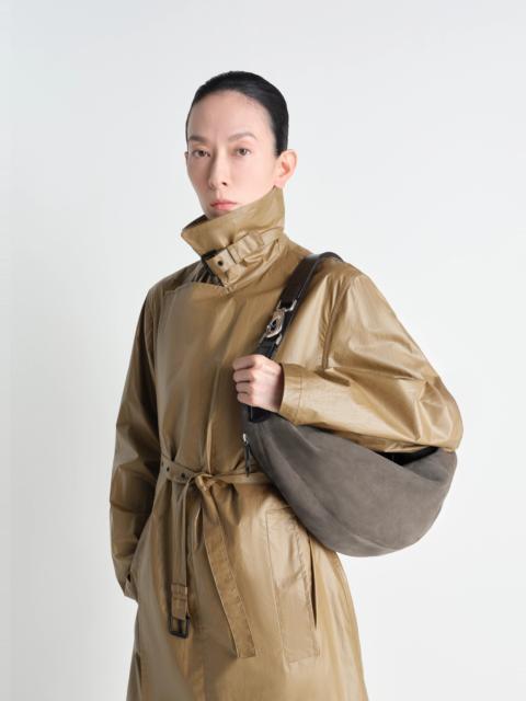 Lemaire QUIVER CLIP BAG IN SUEDE LEATHER