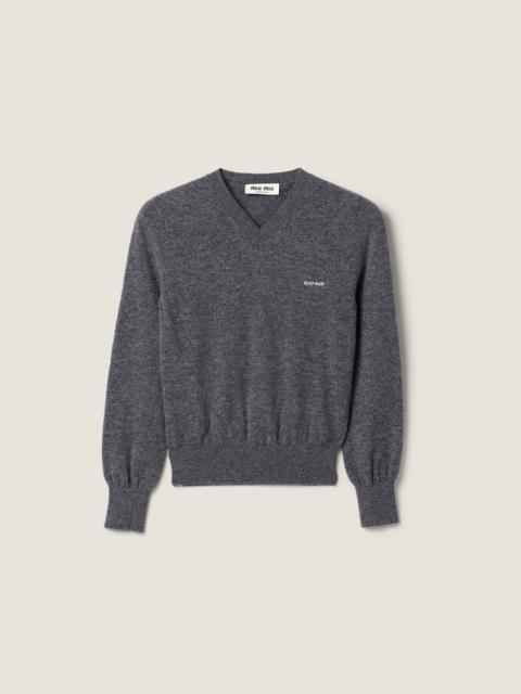 Miu Miu V-neck wool cardigan