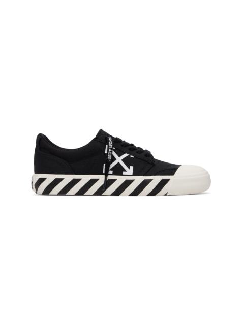 Off-White Black Vulcanized Undercut Sneakers