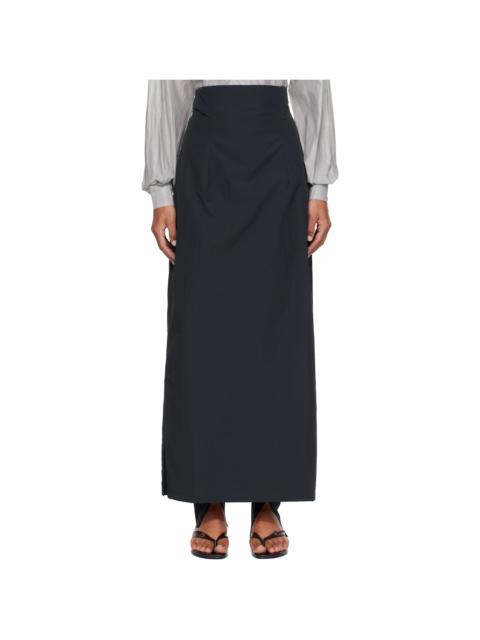 paloma wool Navy Fosca Maxi Skirt