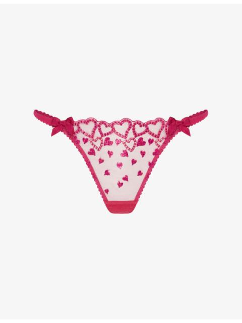 Agent Provocateur Rozann G-String Tulle Thong