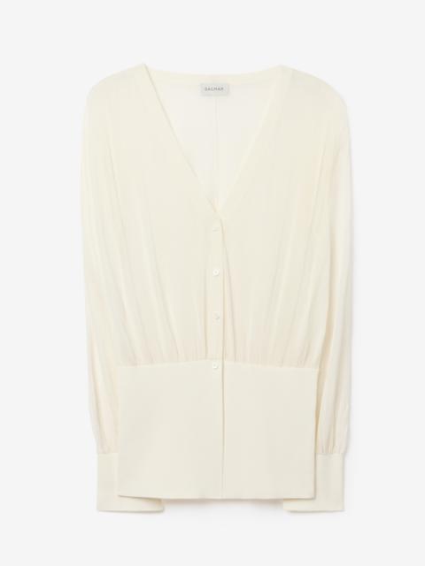House of Dagmar Sheer Knit cardigan