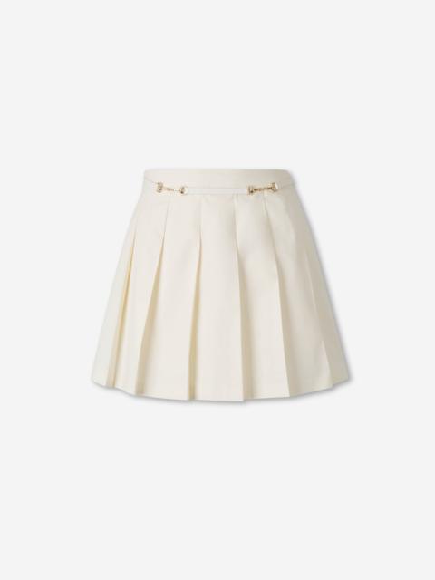 Sporty & Rich PLEATED MINI SKIRT