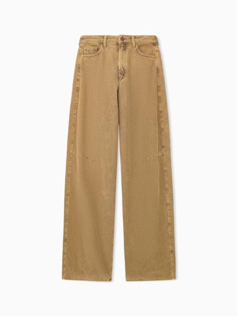EMPORIO ARMANI FIVE-POCKET CORDUROY PANTS BOTEH CAPSULE