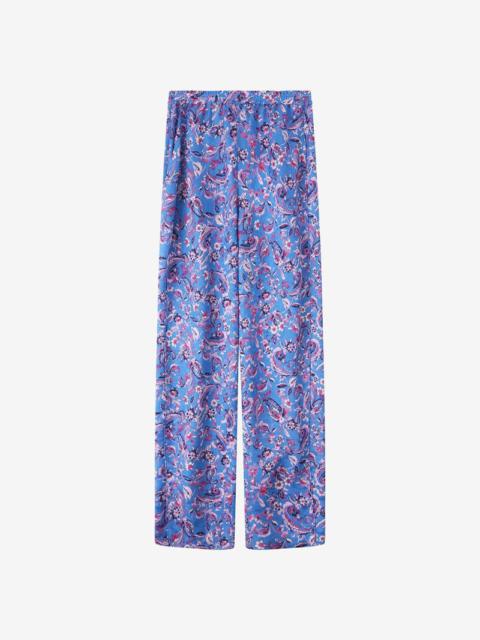 PIERA PRINTED TROUSERS