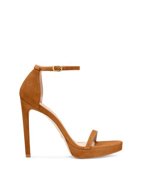 Stuart Weitzman NUDIST DISCO PLATFORM SANDAL