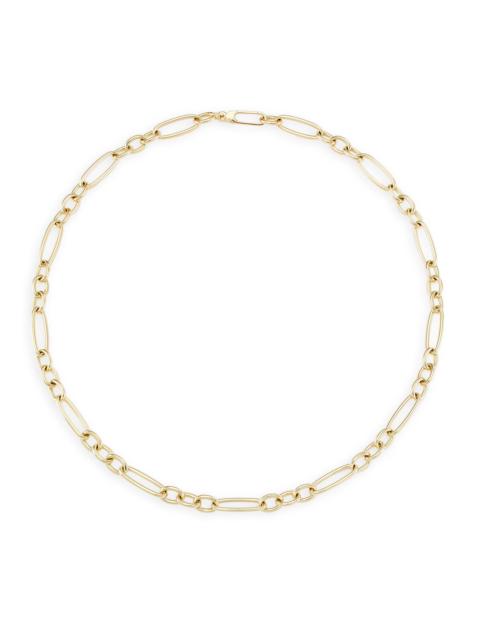 ROBERTO COIN Women's 18K Yellow Gold Mixed Paper Clip Chain Necklace - Yellow Gold