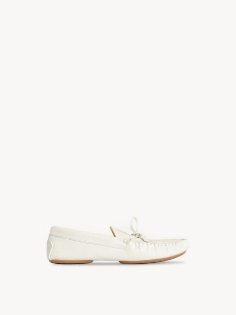 The Row Lucca Moccasin in Leather