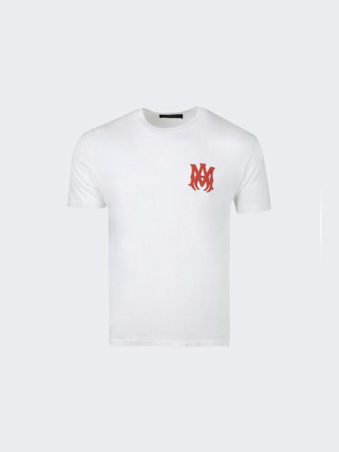 AMIRI MA Logo T-Shirt White ad Red