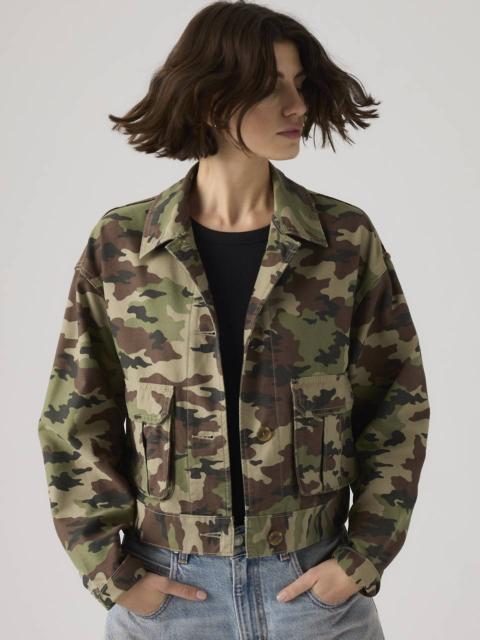 Levi's MARLOWE CROPPED UTILITY HERITAGE JACKET