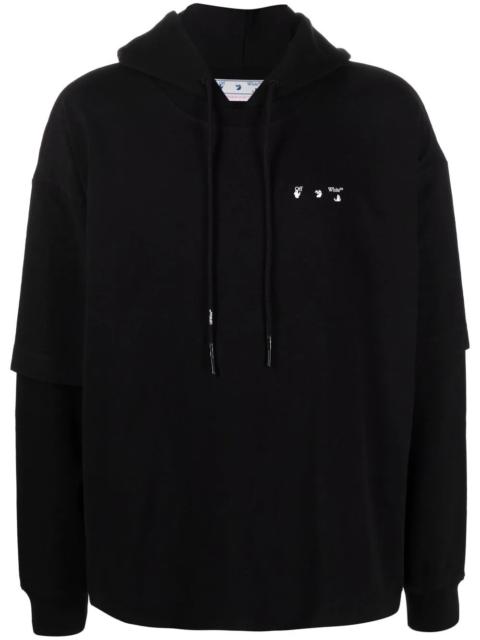 Caravaggio Paint layered hoodie