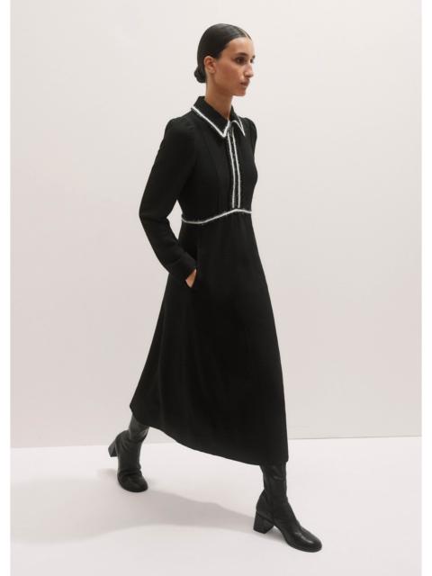 ME+EM Textured Midi Dress