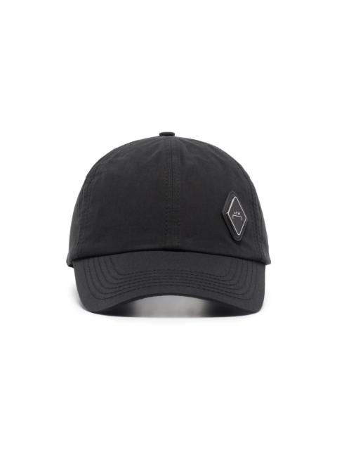 Diamond patch baseball cap