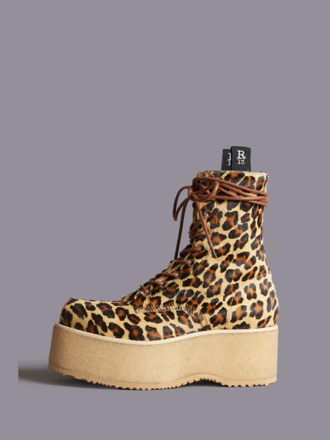 R13 DOUBLE STACK BOOT - LEOPARD