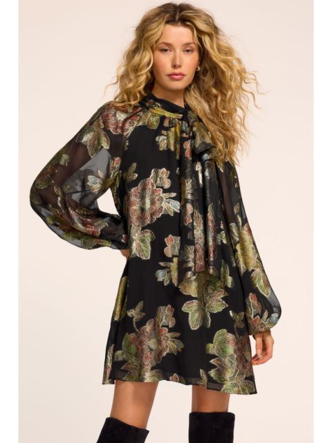 RAMY BROOK Isabel Printed Long Sleeve Mini Dress