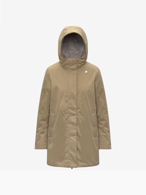 K-WAY Sophie Twill Soft Beaver Jacket