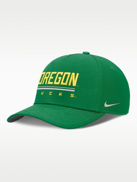 Nike Oregon Sideline Practice Rise Men's Nike Dri-FIT College Adjustable Hat