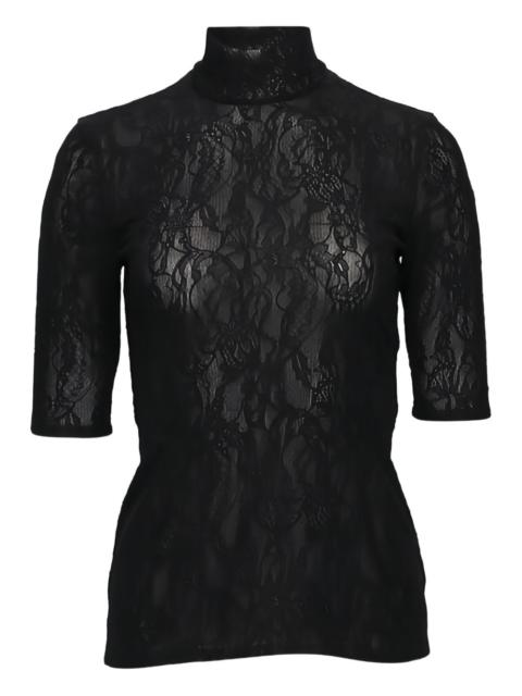 Stella McCartney turtleneck lace top