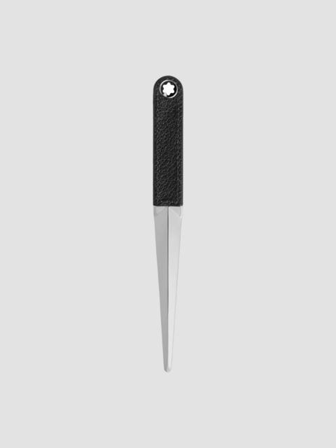 Montblanc Unisex Leather Letter Opener - Black