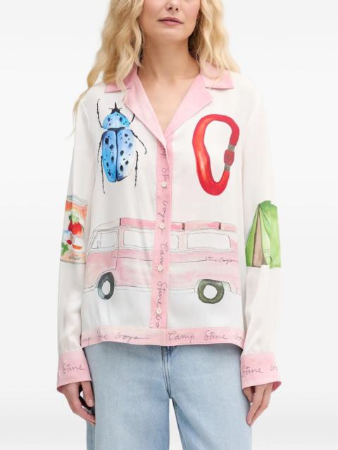STINE GOYA graphic-print shirt