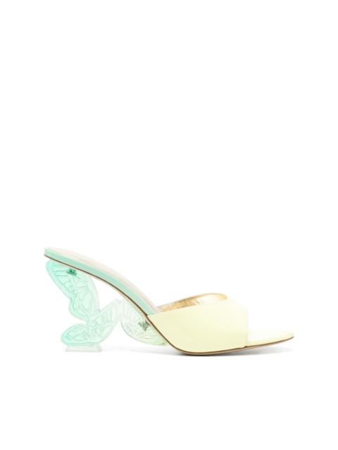 SOPHIA WEBSTER Paloma 100mm leather mules