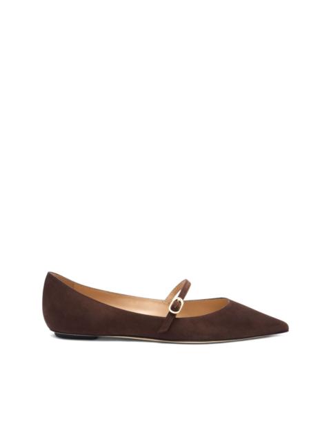 Stuart Weitzman Emilia pointed-toe ballet flats