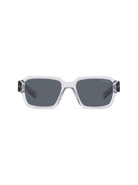 Prada transparent square sunglasses