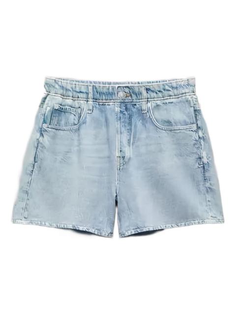 rag & bone elasticated-waist denim shorts
