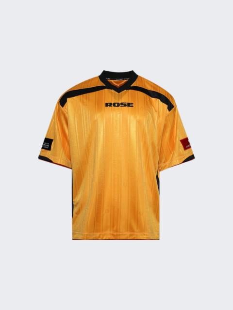 Martine Rose Printed Football Top Yellow Gold