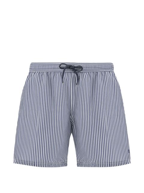 Paul & Shark stripe-print swim shorts