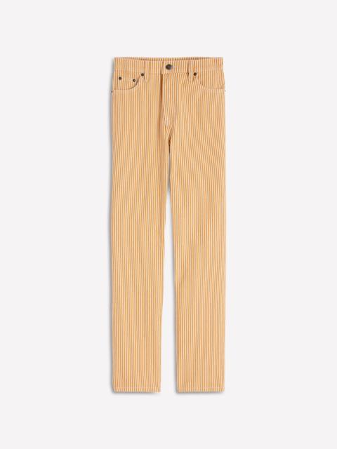 BODEN High Rise Straight Jeans-Yellow Stripe