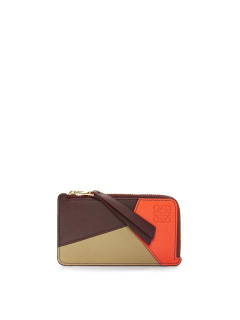 Loewe Puzzle coin cardholder in classic calfskin