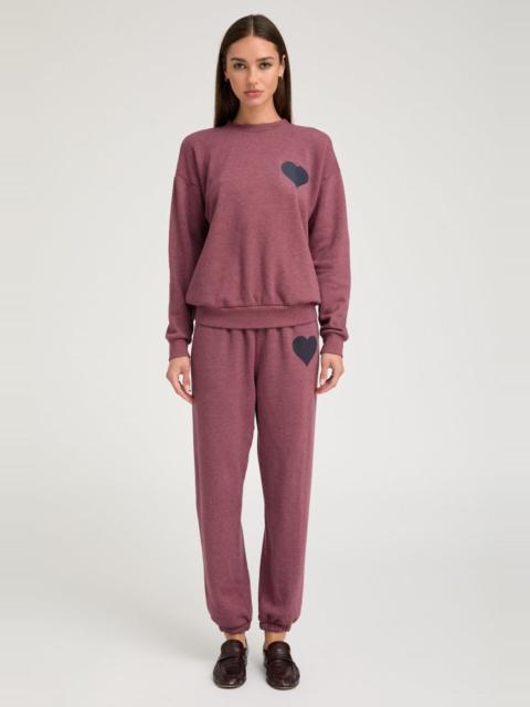 SPRWMN PINOT HEART SWEATPANTS