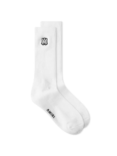 AMIRI AMIRI Ma Embroidery Patch Sock