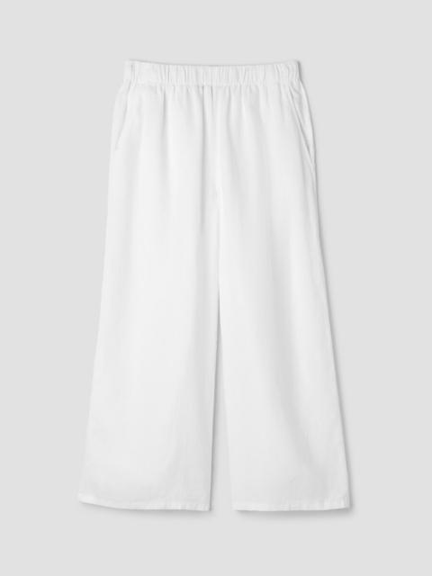 EILEEN FISHER Organic Linen Wide-Leg Pant