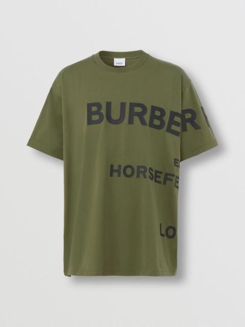 Burberry Horseferry Print Cotton Oversized T-shirt