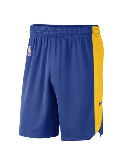 Nike NBA Icon Edition Swingman Shorts GS "Golden State Warrior - Blue" 9Z2B7BAST WAR