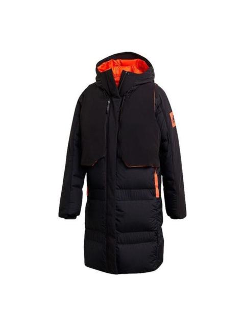 (WMNS) adidas Myshelter Cold.RDY Down Jacket 'Black Orange' FR9529