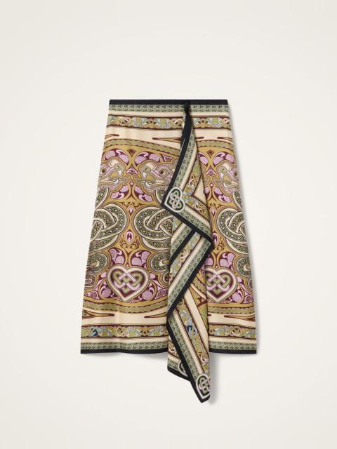 La DoubleJ Scarf Skirt