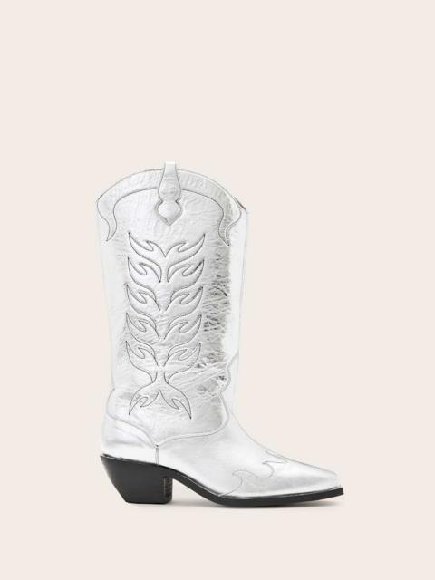 ALLSAINTS DOLLY WESTERN LEATHER BOOTS