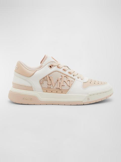 AMIRI Bicolor Leather Low-Top Sneakers