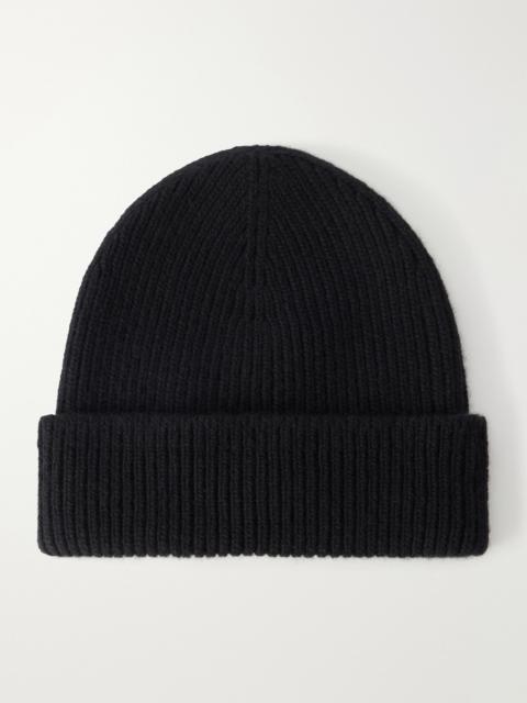 Johnstons of Elgin Ribbed Cashmere Beanie