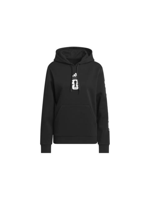 adidas adidas FIFA World Cup 2026 Match Ball Graphic Hoodie Black