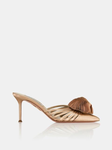 AQUAZZURA Wild Bloom Mule 75