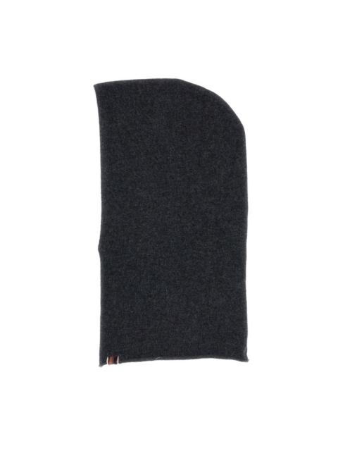 extreme cashmere logo-detailing knitted balaclava