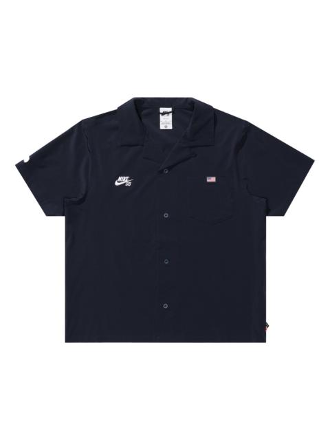 Nike Nike SB Short-Sleeve Button-Up Bowler Shirt 'Team USA' FZ4054-451