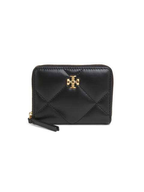 TORY BURCH Women's Kira Diamond Leather Wallet - Black