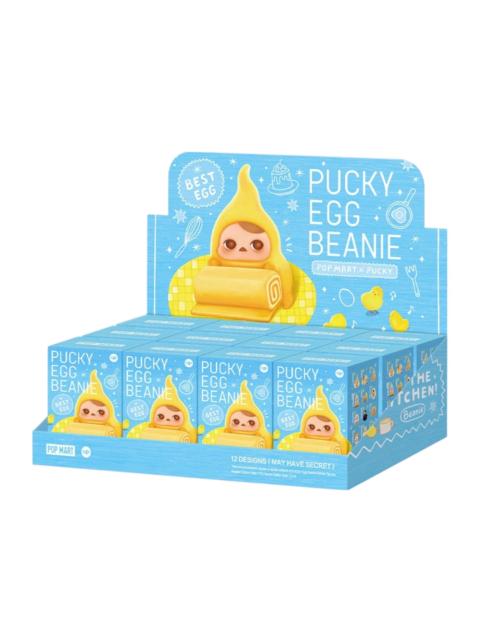 POP MART Pop Mart PUCKY Egg Beanie Series Figure Sealed Case (12 Blind Box)
